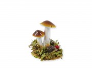 Gomba + süni figura 8cm 045785