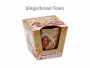 Illatgyertya pohárban Gingerbread Town 115g